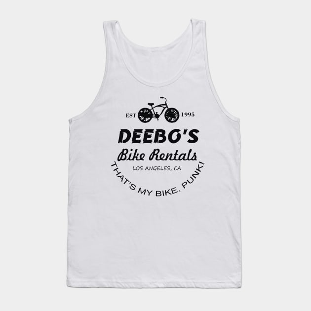 Deebos Bike Rentals That's My Bike, Punk Tank Top by JoyoSpring